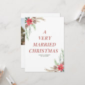 非常結婚したに結婚休日の発表 カード (正面/裏面インサイチュ)