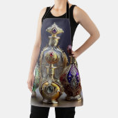 非常華美バロックスタイル香水ボトル エプロン (インサイチュ)