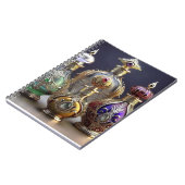 非常華美バロックスタイル香水ボトル ノートブック (左側)