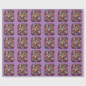 非常識なパンク暴動 ラッピングペーパー (フラット)