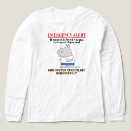 非常警報チョコレートbyボイントン トライブレンドTシャツ