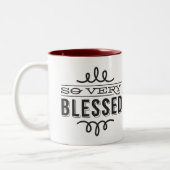 非常賛美 ツートーンマグカップ (左)