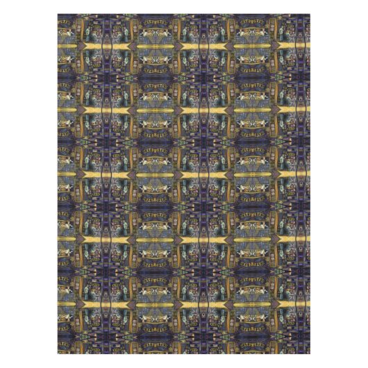 非幽霊のよく出る晶質な影で テーブルクロス (正面)