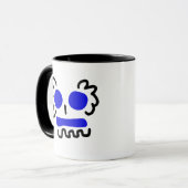 非怖いブルースカルマグ マグカップ (正面左)