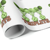 非性特異的グリーンキリン三つ子 ラッピングペーパー (ロールコーナー)