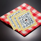 非接触メニューQRプラーク – 刻印 名札