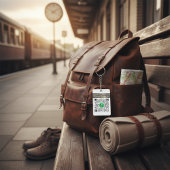 非接触取引簡単- QRコード キーホルダー