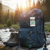 非接触取引簡単- QRコード キーホルダー