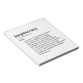 非政治 ノートパッド (アングル)