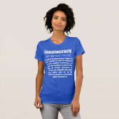 非政治 Tシャツ (正面フル)
