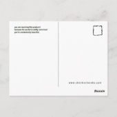 非日常美しい葉書(ひまわり) ポストカード (裏面)