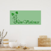 非暴力 ポスター (キッチン)