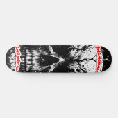 非模倣の焦げ状の遺物 スケートボード (横)