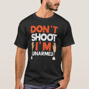 非武装の切断された切断されたハンディキャップを撮影しない Tシャツ
