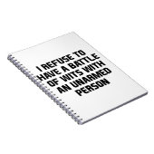 非武装人 ノートブック (右側)