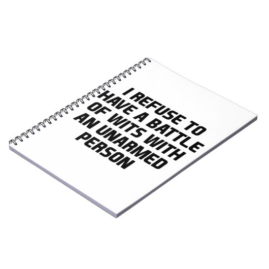 非武装人 ノートブック (左側)