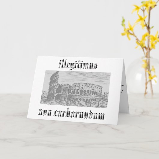 非歯肉腫 カード (黄色い花)