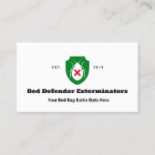 非毒性ベッド防虫剤 名刺 (正面)