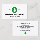 非毒性有害生物防除剤 名刺 (正面/裏面)