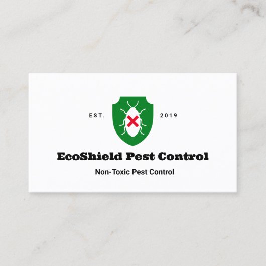 非毒性有害生物防除剤 名刺 (正面)