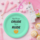 非無礼自然のままの紙プレート ペーパープレート (パーティー)