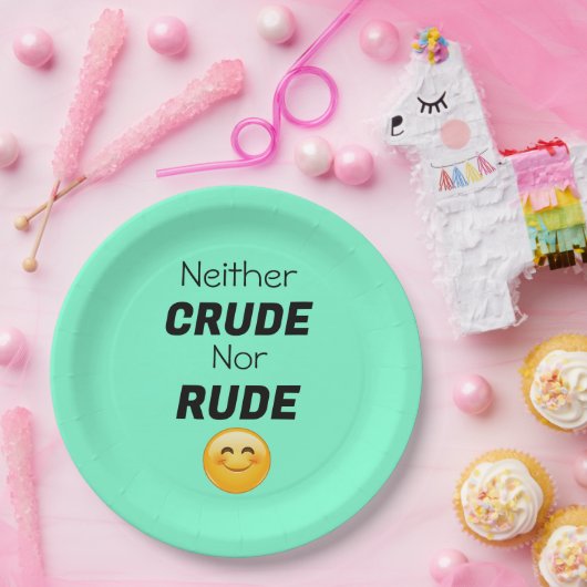 非無礼自然のままの紙プレート ペーパープレート (パーティー)