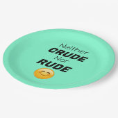 非無礼自然のままの紙プレート ペーパープレート (アングル)