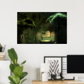 非現実の表示 ポスター (ホームオフィス)