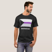 非現実プライド国旗 Tシャツ (正面フル)