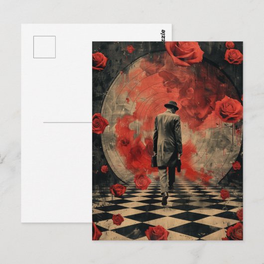 非現実事業者照合 ポストカード (正面/裏面)