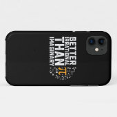 非現実的でいいじゃない 円周率の日 数学 Case-Mate iPhoneケース (裏面(横))