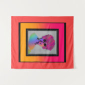 非現実的に悪を見ない話悪の表現者 タペストリー (正面(横))