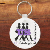 非生物姉妹 キーホルダー (正面)