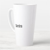 非番の怠惰な猫 – かわいいおもしろいと退屈な猫2-T カフェラテマグ (左アングル)