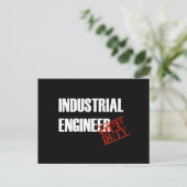 非番産業技術者ダーク ポストカード (スタンド正面)