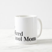 非社交の家庭おもしろい学校の母やパパ コーヒーマグカップ (正面右)