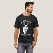 非社交的ではなく単にユーザーに優しくない楽しいイントロ Tシャツ (正面フル)