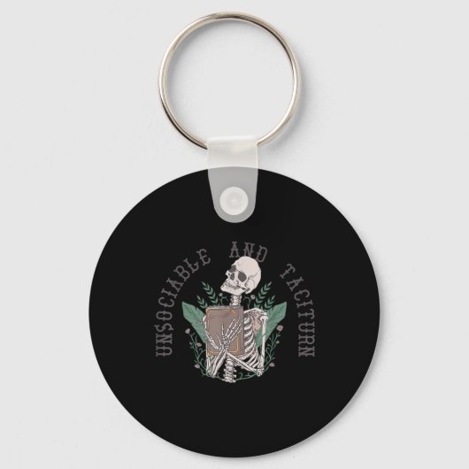 非社交的で無口ジェーン・オースティンプライド& Pr キーホルダー (正面)