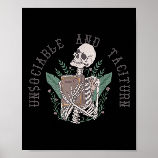 非社交的で無口ジェーン・オースティンプライド&amp; Pr ポスター (正面)