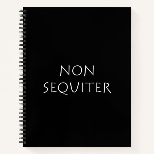 非続行文字 ノートブック (正面)