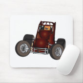 非翼の短距離走車#1 マウスパッド (マウス)