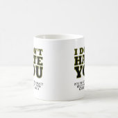 非興奮の存在おもしろマグカップ コーヒーマグカップ (中央)