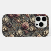 非行の悪魔 – ゴシック様式のフローラデザイン Case-Mate iPhoneケース (裏面 (横))