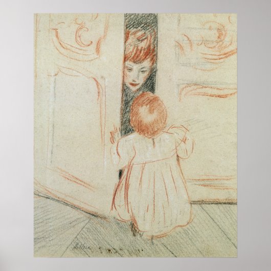 非表示とシーク ポスター (正面)