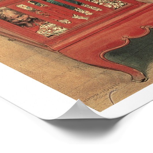 非表示とシーク ポスター (角)