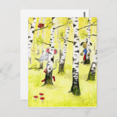 非表示とシーク ポストカード (正面/裏面)