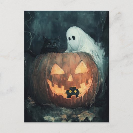 非表示とシーク ポストカード (正面)