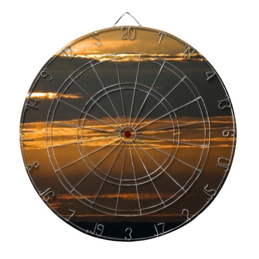 非表示の太陽 ダーツボード (正面)