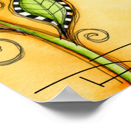 非表示恵み ポスター (角)