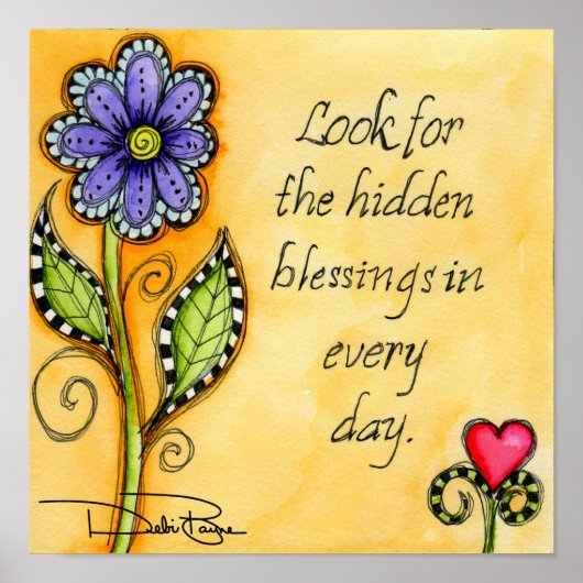 非表示恵み ポスター (正面)